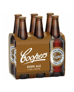 Coopers Dark Ale 375ml Bottle 6-Pack