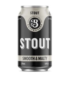 Boatrocker Stout 375ml Can Four Pack