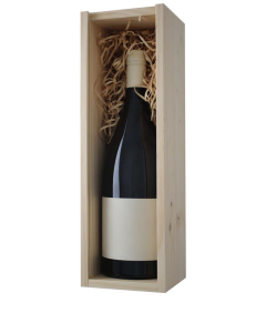 Single Bottle Wooden Box 