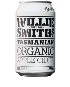 Willie Smiths Organic Apple Cider 355ml Can