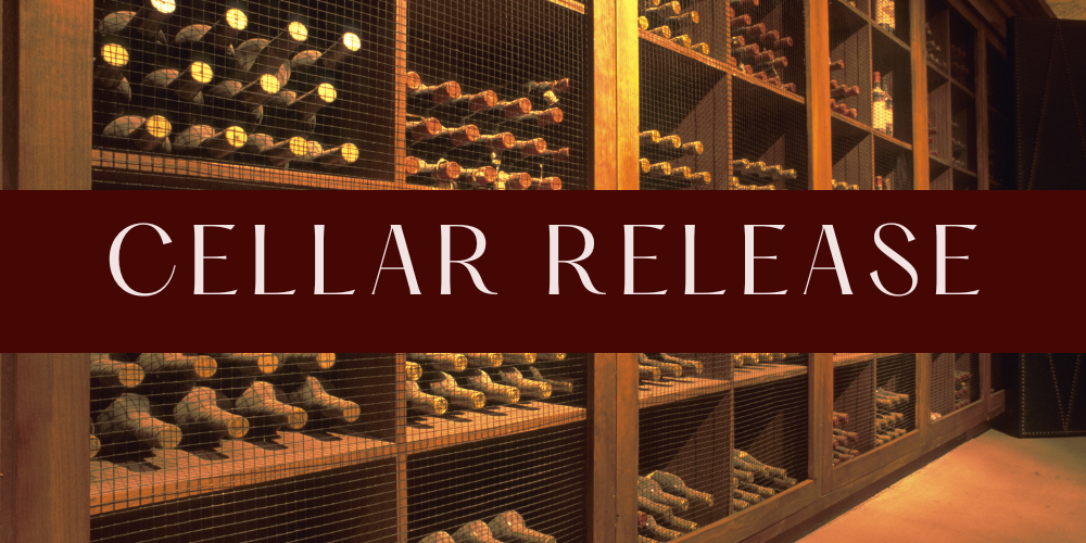 Cellar Release - Aged wines available instore or for delivery